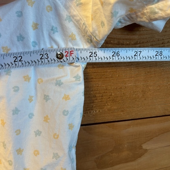 Goodfellow Shirt Mens White Stars Geometric Short Sleeve Collared Button Down XL - Picture 3 of 11